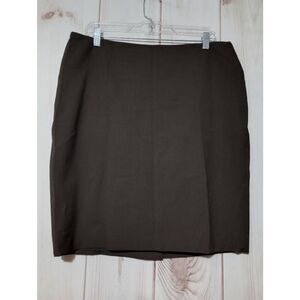 The Limited Skirt Ladies 14‎ Brown Straight